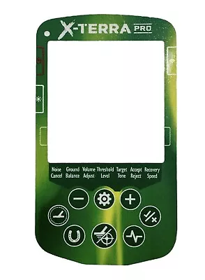 Minelab Xterra Pro Metal Detector Keypad Surround Stickers In 8 Colour Choice • $11.10