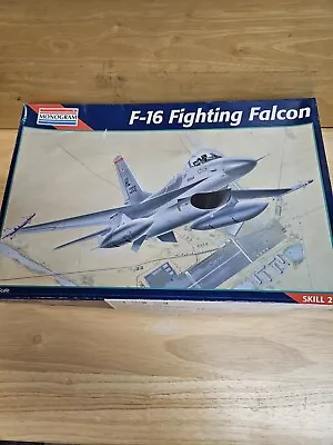 Monogram F-16 Fighting Falcon 1:48 #5421 Open Box COMPLETE Kit  • $29.99