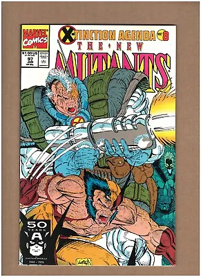 $9.56 • Buy New Mutants #97 Marvel Comics 1990 X-Tinction Agenda Wolverine Liefeld NM- 9.2