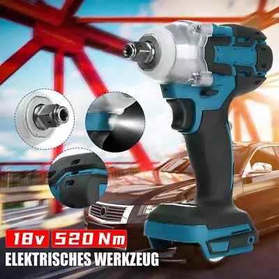 1/2  520NM Brushless Impact Wrench Cordless Drill Driver Tool For Makita Battery • $33.99