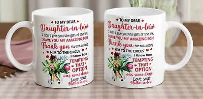 £8.99 • Buy Mug To My Daughter In Law