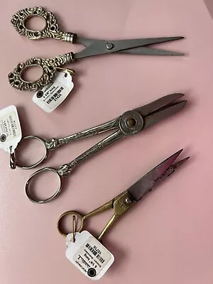 Sewing Scissors Lot From Martha Stewart’s Prop Library • $45