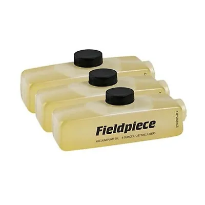 $39.99 • Buy Fieldpiece OIL8X3 Vacuum Pump Oil, 8 Oz Bottles, Pack Of 3