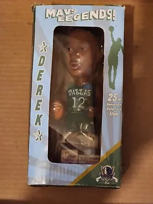 Dallas Mavericks Derek Harper Basketball Dr. Pepper Nba Bobblehead In Box  • $35