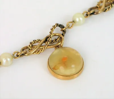 Vintage Beautiful 14k Yellow Gold Religious Charm Mustard Seed On Gf Bracelet • $245