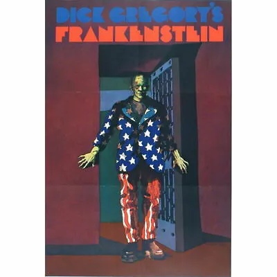 FRANKENSTEIN Psychedelic Poster MILTON GLASER 1970 Poppy Records Promo Only Rare • $199.99