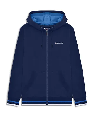 Lambretta Full Zip Hoodie Navy • £44.99