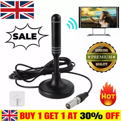 Best Portable TV Antenna Indoor Outdoor Digital HD Freeview Aerial Ariel UK HOT • £7.59