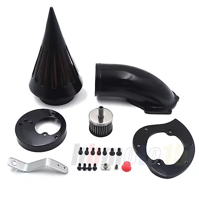 Air Cleaner Intake Filter Kit Spike For Honda Vtx1300 Vtx 1300 86- 2012 G Black  • $95.59