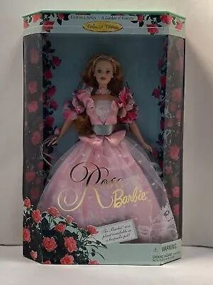 Vintage Rose Barbie Doll A Garden Of Flowers 1st In A Series 1998 Mattel NIB • $35