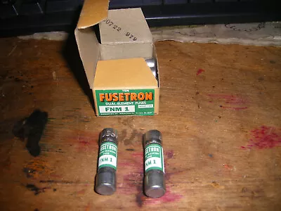 Buss Fusetron Fuse FNM 1  7/16  X 1-1/2  10 Pcs • $12