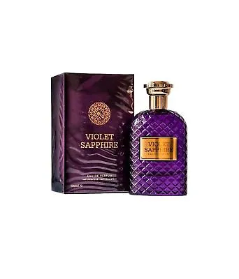 Fragrance World Violet Sapphire 100ml/3.4oz Eau De Parfum For Women Exclusive • $22