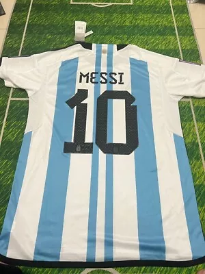 Adidas Messi #10 Argentina World Cup Men's Jersey Large • $65.99