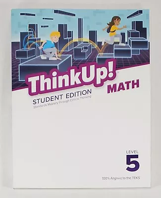 THINK UP! Student Edition Math Level 5 - NEW/UNUSED • $9.99