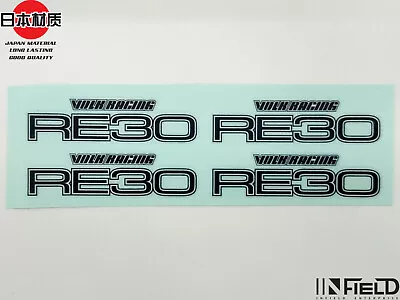 Japan Material Volk Racing Re30 High Quality Replacement Decal Sticker #r015 • $36