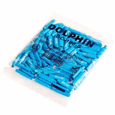 Dolphin Super B Connector With Sealant - 100 Pieces • $12.99