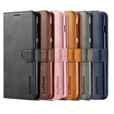 For Samsung Galaxy S20 S21 FE Ultra S10 S9 Plus Flip Wallet Case Leather Cover • $8.99