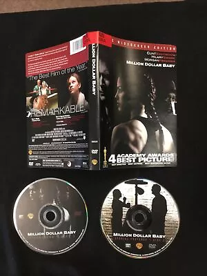 Million Dollar Baby Dvd And Backer Only No Case 2 Disc Widescreen Clint Eastwood • $2.79