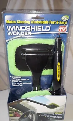 Telebrands Windshield Wonder As Seen On TV Cleaning Tool With Microfiber Pads! • $6.99