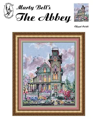 The Abbey Counted Cross Stitch Chart By Marty Bell • $10