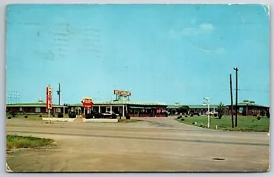 Roadside~Murfreesboro Tennessee~Stones River Motel & Restaurant~PM 1961~Postcard • $3.70