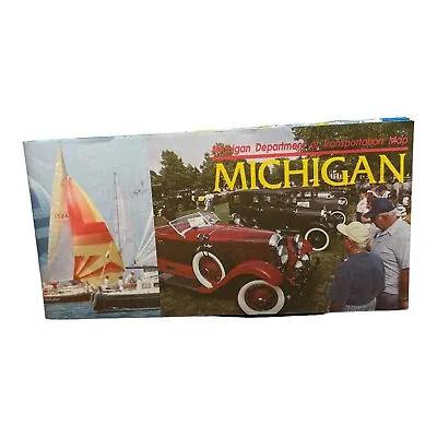 Vintage Official 1993 Michigan Highway State Road Map Excellent Condition C1 • $4.99