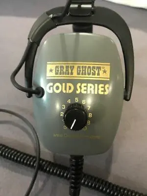 Detector Pro Gray Ghost Gold Series Headphones For Minelab Gold Monster Metal De • $134.95