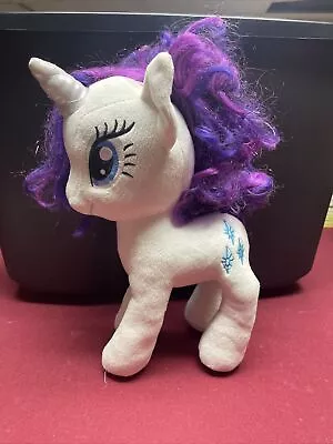 My Little Pony Rarity Unicorn 13  Plush Aurora World Purple Hair • $6.71