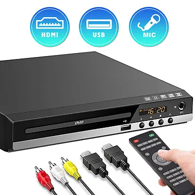 DVD Player HD AV Output All Region Free CD DVD Players For TV DVD Player R6Q4 • $35.99