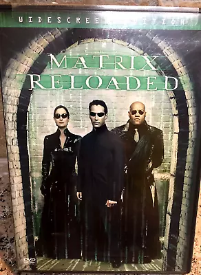 Matrix Reloaded DVD /Keanu Reeves / R / Ships Free Same Day With Tracking • $7.59