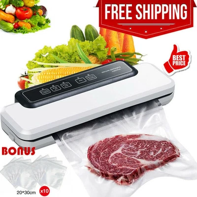 $38.53 • Buy Commercial Vacuum Sealer Machine Seal A Meal Food Saver System With Free Bag USA