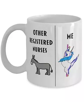Funny Registered Nurse Coffee Mug Gift For Registered Nurse Unicorn Other • $26.99