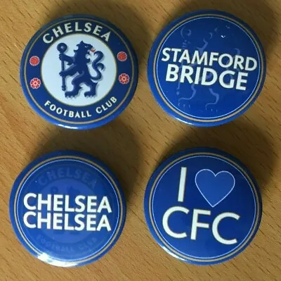 CHELSEA FC - 3 4 Or 5 Pin Button Badges Sets. Various Designs. Fan Gift *NEW* • £2.39