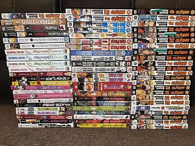 Manga Lot (Mostly Naruto) • $150