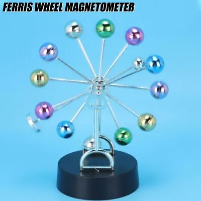 £11.41 • Buy Kinetic Art Rotation Revolving Ball Perpetual Motion Toy Home Office Table Decor