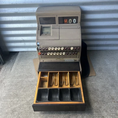 $95 • Buy NO SHIPPING Vintage Antique Cash Register - National Cash Register W/KEY