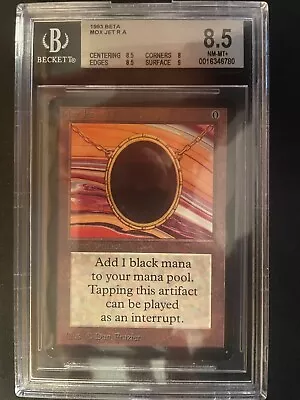 Mox Jet. Beta Mtg - Freshly Graded BGS 8.5! • $8699.99