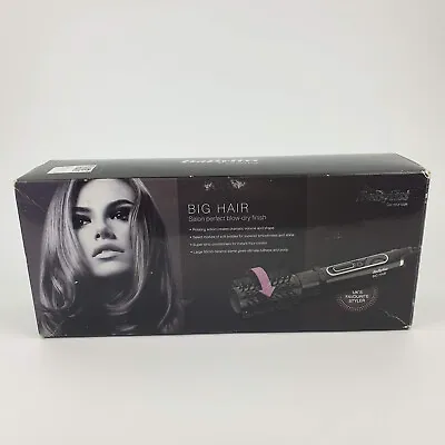 BaByliss Big Hair Rotating Volumised Salon BlowDry Hot Air Brush 2885U 50mm • £44.99