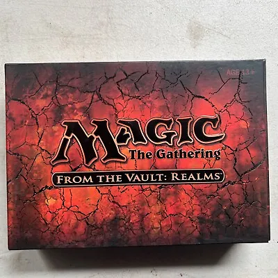 MTG From The Vault: Realms Box Set Magic The Gathering Cards - Sealed! • $179.99