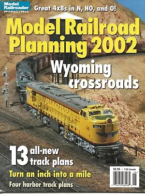 Model Railroad Planning 2002 Vg • $10.95