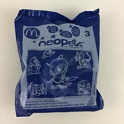 Neopets Flotsam McDonald's Plush #3 Stuffed Animal Character Toy 2005 New Sealed • $22.95