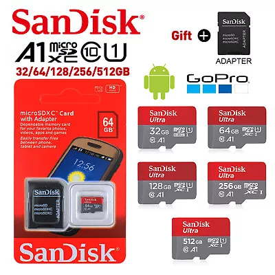 OZ Stock 32GB/64GB/128GB/256GB/512GB Micro SD SDXC Memory Card Flash TF Class 10 • $10.50