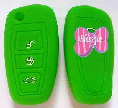 $8.99 • Buy Green Silicone  Flip Key Cover Suits Mazda Bt50 Bt-50 Ute 2012 2013 2014 2015