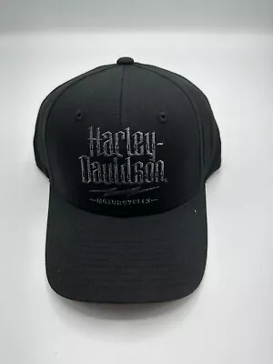 New Harley Davidson Pocono Mountain Black Adjustable Baseball Hat Cap One Size • $29.99