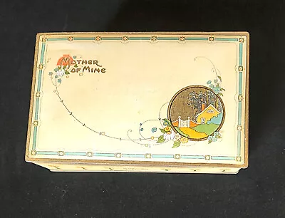   Mother Of Mine  Vassar Chocolates Candy Tin Date 1910 To 1921 Great Condition • $39