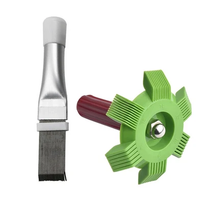 $18.88 • Buy 2* Air Conditioner Fin Comb Air Conditioner Cleaner Brush Radiator Coil Comb