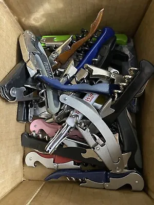 Lot Of 50 CORKSCREW Stainless Waiter's Friend Openers They Are Mixed USED • $9.89
