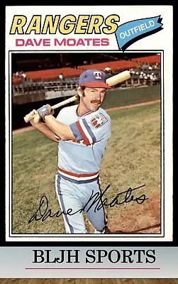 1977 Topps #588 Dave Moates  Texas Rangers • $1.59