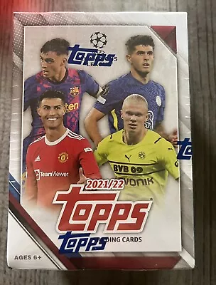 2021-2022 Topps UEFA Champions League Blaster Box (Factory Sealed) • $23.99