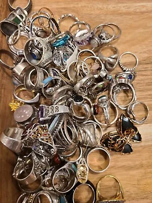 925 STERLING SILVER JEWELRY Lots - ALL GOOD WEAR NATIVE VINTAGE ANTIQUE MODERN • $190